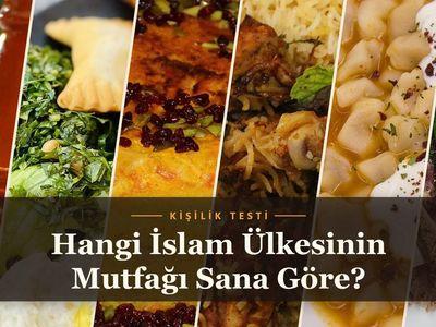 Fas, Lübnan, İran, Pakistan, Türkiye ve Yemen mutfaklarından altı yemeğin bir araya getirildiği kolaj ve test başlığı